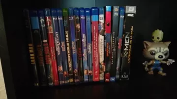 The trilogy of spiderman as seen in the video VISIT my NEW DECOR GEEK ! of the chain of the geek#ChallengeLaChaineDuGeek