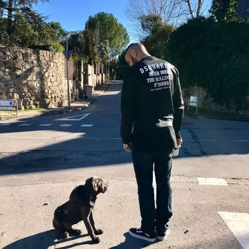 Sneakers Old Skool Vans Karim Benzema on his account Instagram