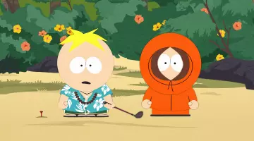 La cagoule orange Burton de Kenny dans South Park