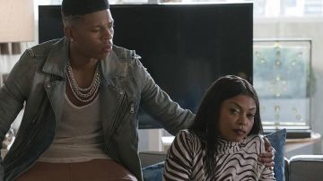 La chaqueta vaquera Balmain de Hakeem Lyon (Bryshere Y. Gray) en Empire