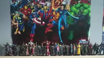 The post Marvel Heroes seen in the video, "You sell the dream - Your collections Geek" of The Chain of the Geek