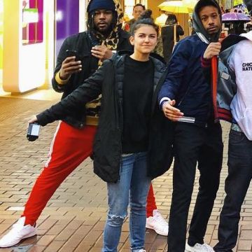 the pair of stan smith range by a friend of chancetherapper on his post instagram