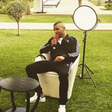 El par de Adidas Stan Smith Green que Fianso lleva en su cuenta de Instagram