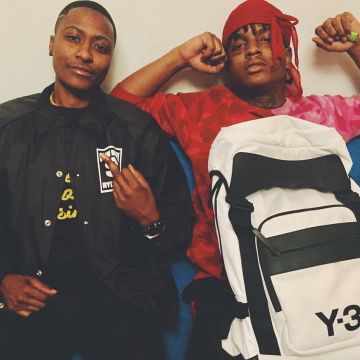 The bag need to Y3 black and white on the account Instagram @skimask