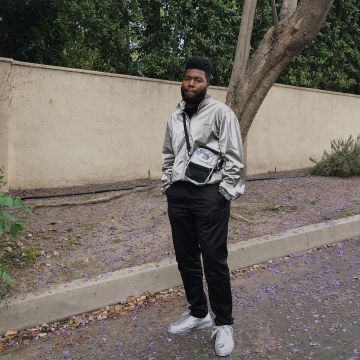 La sacoche the North Face x Supreme de Khalid sur Instagram