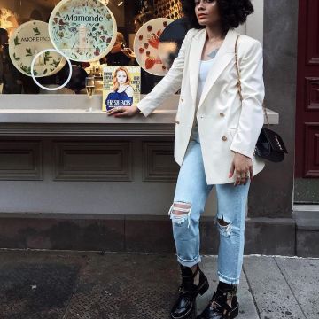 Las botas negras de Balenciaga que lleva el NotoriousKia en su istágrama