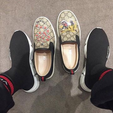 La pareja de Balenciaga Trainers Speed de Edward Sad en su cuenta de Instagram