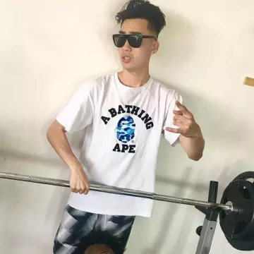 The T-shirt BAPE of RiceGum on Instagram