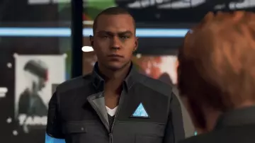 Detachable Sleeves Vest worn by Markus (Jesse Williams) as seen in Detroit: Become Human video game