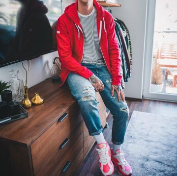 La Air Max 180 CDG que lleva el influencer y youtuber Willy Iffland en su Instagram