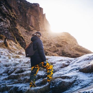 Le pantalon jogging Supreme que porte l'influenceur et youtubeur Willy Iffland sur son Instagram