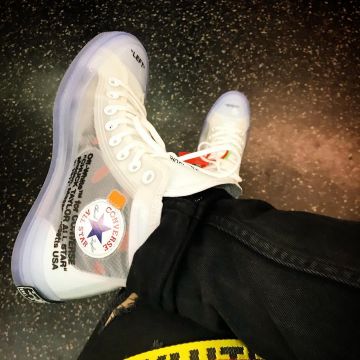 Les sneakers Nike x Off White Converse Chuck Taylor Virgil Abloh Los 10 Ten de Garys Wong