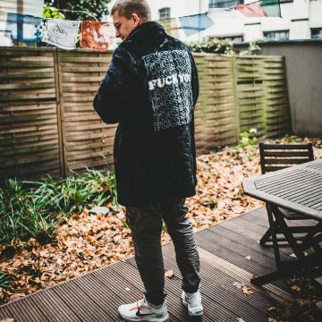 Les Air Max 97 Off-White que porte l'influenceur et youtubeur Willy Iffland sur son Instagram