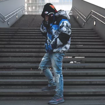 El Yeezy Beluga 2.0 que lleva el influencer japonés Ballin Jp en su Instagram