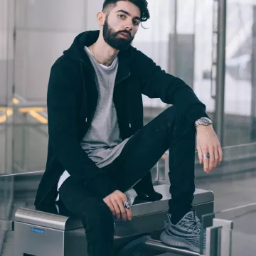 la beluga yeezy que So_style lleva en su cuenta de Instagram