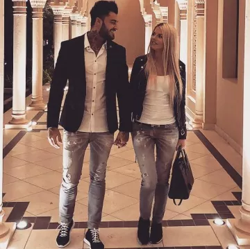 Las zapatillas negras Balenciaga Speed Trainer de Thibault G. (Thibault Garcia, aka Thibault Miami) en Instagram