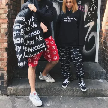 The Air Max 98 Supreme Snakeskin that is on the influencer Bulgarian Emil Eftimov on his Instagram