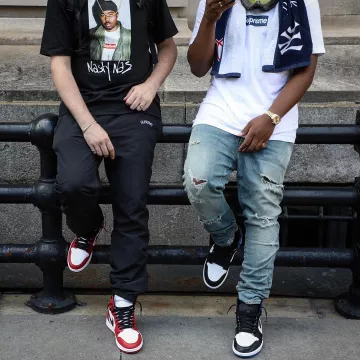 La camiseta de los Supreme Yankees que lleva el influencer BkTheGod en su Instagram