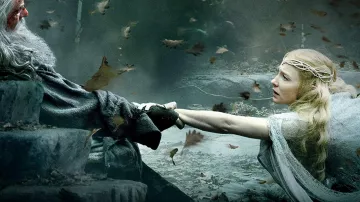 The tiara Galadriel (Cate Blanchett) in the film The Hobbit