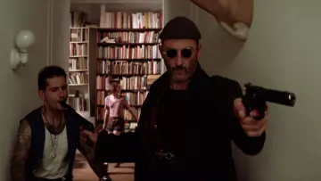 The replica of the gun used by Leon (Jean Reno) in Leon, The Professional