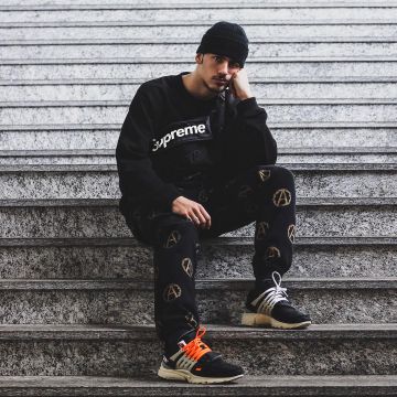 Sneakers Nike Air Presto Off-White that is on the influencer Luca Santeramo on his Instagram