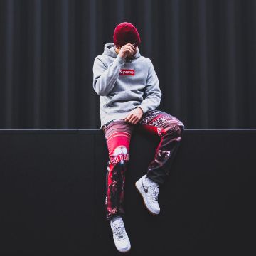 The Nike Air Force 1 Travis Scott wears the influencer Luca Santeramo on his Instagram