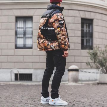 The Nike Air Force 1 Off-White that is on the influencer Luca Santeramo on his Instagram