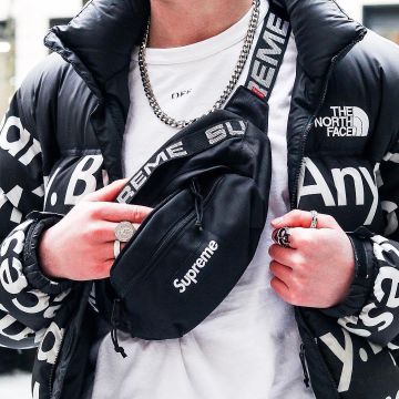 The coat "By Any Means" that carries the influencer Ryan Hildrew on his Instagram