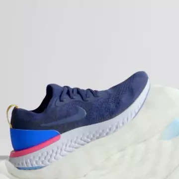 The Nike epic react blue on the account Instagram of Nike