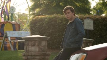 La veste en jean bleues doublée mouton de Simon Spier (Nick Robinson) dans Love Simon