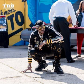 Zapatillas Balenciaga Triple Black de 2 Chainz en su cuenta de Instagram