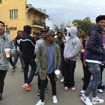 sneakers nike Air Force 1 High Supreme Sp "supreme" views on the account Instagram of Elfrid Payton