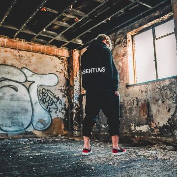 Furgonetas slip-on 47 V DX "FEAR OF GOD" zapatillas vistas en la cuenta de Instagram de Ben Maclean