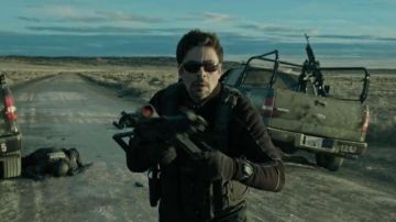 The watch Casio G-Shock range by Alejandro Gillick (Benicio Del Toro in Sicario : the Day of the Soldado