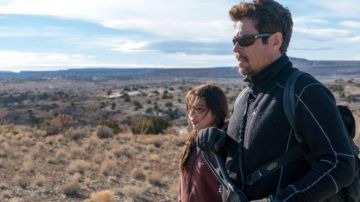 The fleece jacket worn by Alejandro Gillick (Benicio Del Toro in Sicario : the Day of the Soldado