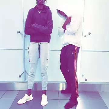 The Adidas Yeezy Boost 750 black Shareef O'neal on his account Instagram