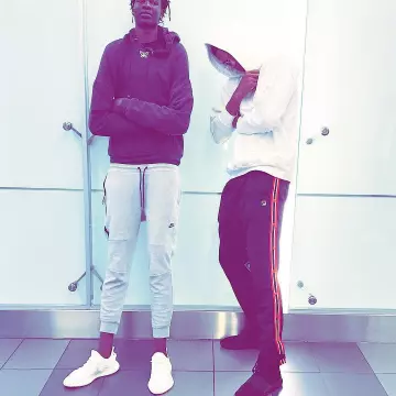 The Adidas Yeezy Boost 350 V2 "cream" of Shareef O'neal on his account Instagram