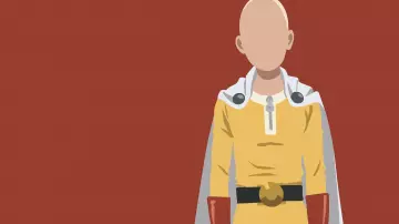 Le costume jaune de Saitama dans One Punch Man