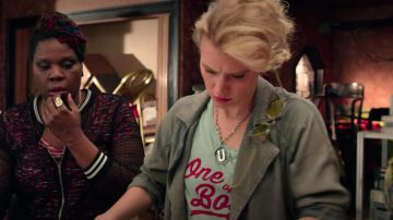 Le t-shirt "One of the boys" de Jillian Holztmann (Kate McKinnon) dans Ghostbusters S.O.S Fantômes (2016)