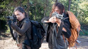 Le sac à dos orange Arc'teryx de Daryl Dixon (Norman Reedus) dans The Walking Dead S06E15