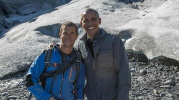 The blue jacket from Bear Grylls in Man Vs. Wild - Only the face of nature