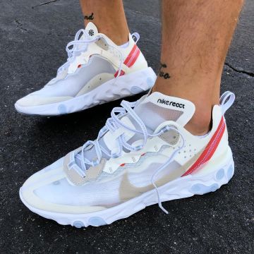 sneakers nike react views on the account Instagram of Sean wotherspoon