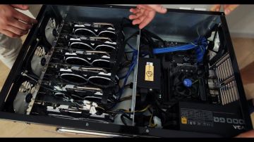 Machine miner of the cryptomonnaie seen in the youtube video of Technews & test "I received my machine Bitcoin !"