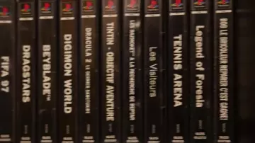 game ps1 legend of foresia seen in Player of the attic - The visitors / Asterix versus Caesar - PSX Player from the attic