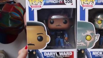 La figura de Funko Pop Daryl Ward en el video de YOUTube HAUL NYC (¡con direcciones y sorpresa!) de Fancy Fanny