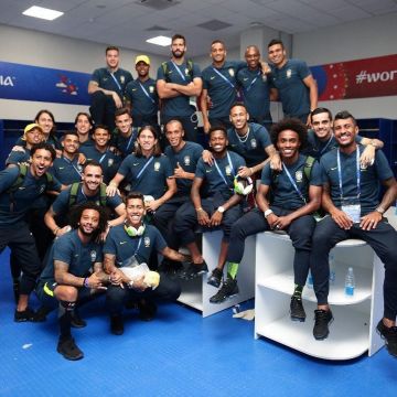 Zapatillas Marquinhos Nike Air Vapormax 2 en la cuenta de Instagram de Thiago Silva