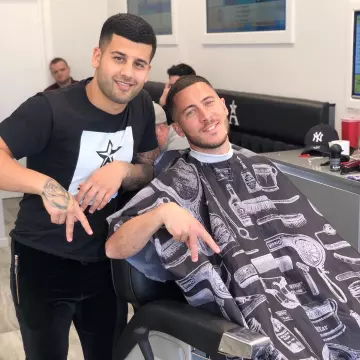 La casquette New Era des New York Yankees noire de Eden Hazard sur son compte Instagram