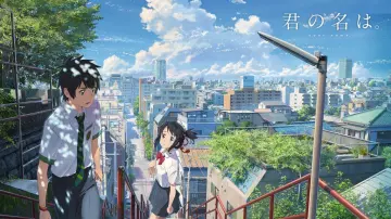 The staircase Sugacho, Shinjuku, Tokyo, inspired the film Your name