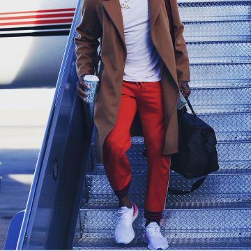 The pair of Nike Epic React Flyknit worn by P. J. Tucker on his account Instagram