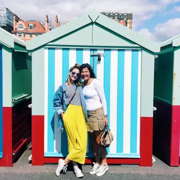 Zoella's denim jacket on her Instagram account